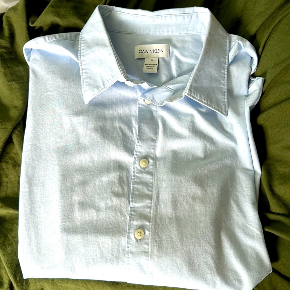Blue Men’s button down